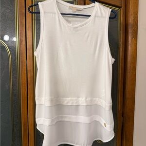 Ladies Michael Kors White Tank Top BRAND NEW